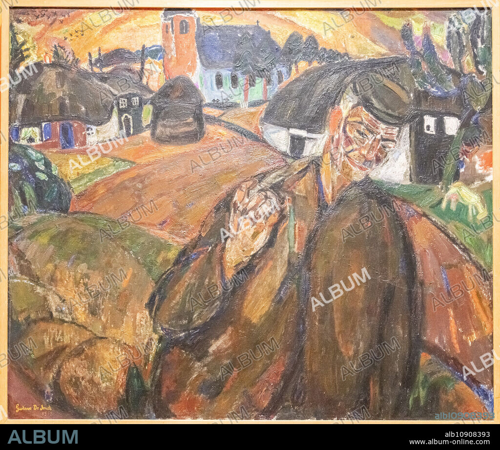 Gustave De Smet, The Fertile Soil, 1917, oil on canvas, Amsterdam, Netherlands.
