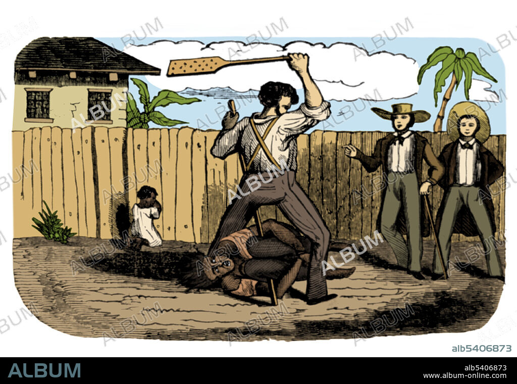 Walker abhorred by man whipping slave. Jonathan Walker (1799 - May 1, 1878) was an American abolitionist. In 1837, he moved to Florida where the degrading conditions and brutality shown to slaves bothered him. In 1844 he aided several slaves as they attempted to make escape in an open boat from the coast of Florida to the British West Indies. He was captured, put in prison, chained to the floor, and deprived of light and proper food. Walker was convicted, sentenced to be tied to a pillory, and publicly branded on his right hand with the letters S S for slave stealer. Trial and imprisonment of Jonathan Walker published be the Anti-slavery office, 1845.
