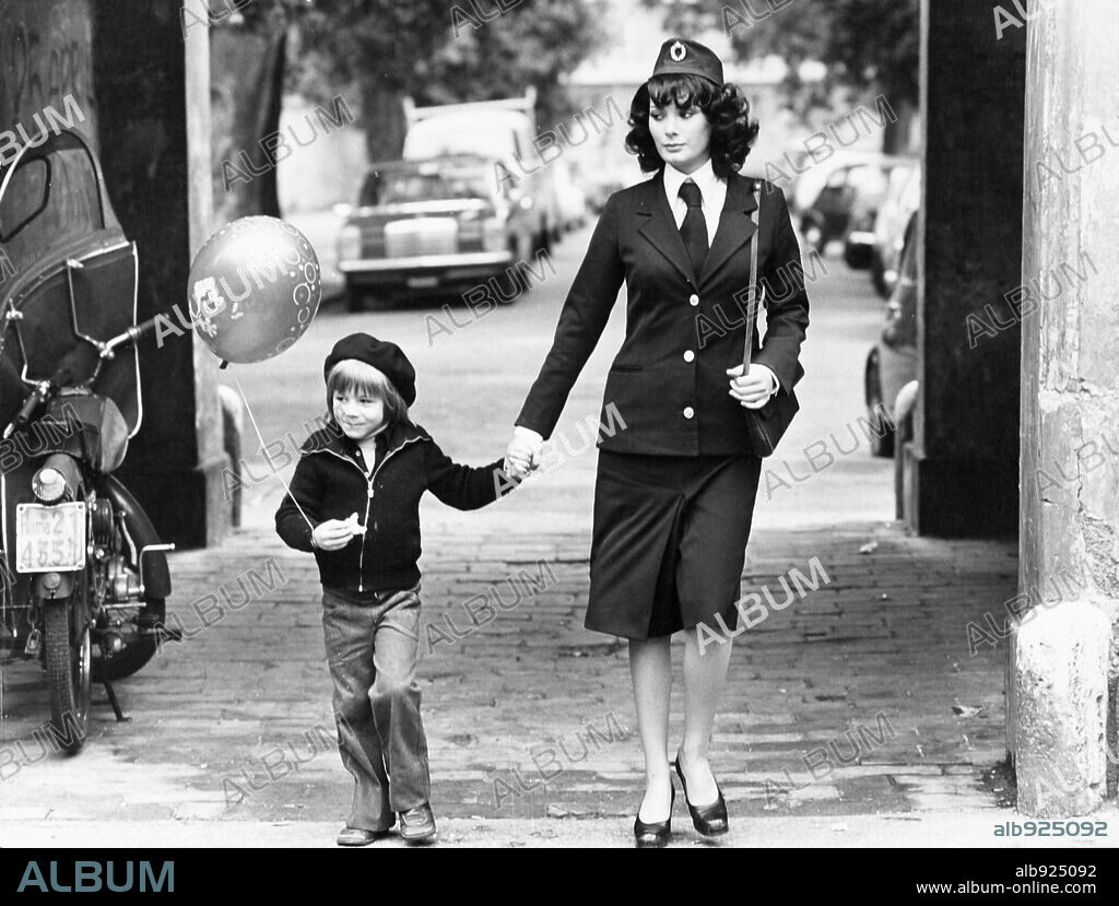 EDWIGE FENECH in CONFESSIONS OF A LADY COP, 1975 (LA POLIZIOTTA FA CARRIERA), directed by M. MASSIMO TARANTINI. Copyright DANIA FILM.
