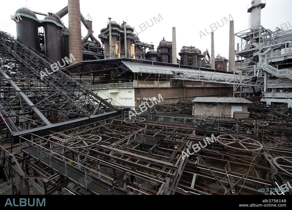 Volklingen Ironworks, UNESCO World Heritage Site, Volklingen, Saarland, Germany, Europe.
