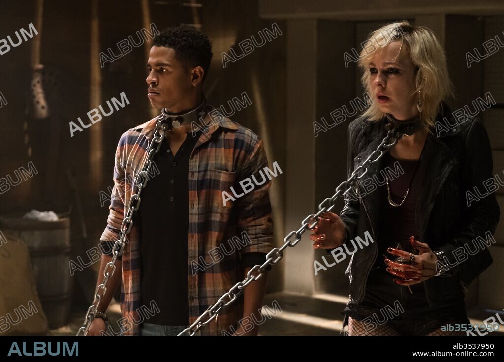BRITTANY ALLEN und MANDELA VAN PEEBLES in JIGSAW, 2017, unter der Regie von MICHAEL SPIERIG und PETER SPIERIG. Copyright Lionsgate / Serendipity Productions / Twisted Pictures / A B.
