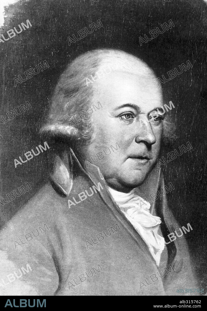 John Adams, segundo presidente de los Estados Unidos.