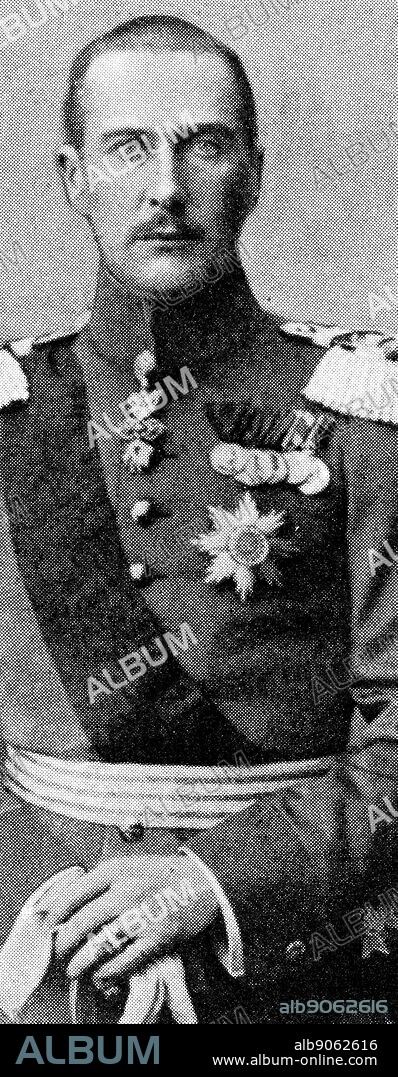 Photograph of Albrecht, Duke of Württemberg (1865-1939) a German military leader during the First World War and head of the Royal House of Württemberg. Dated 20th Century.