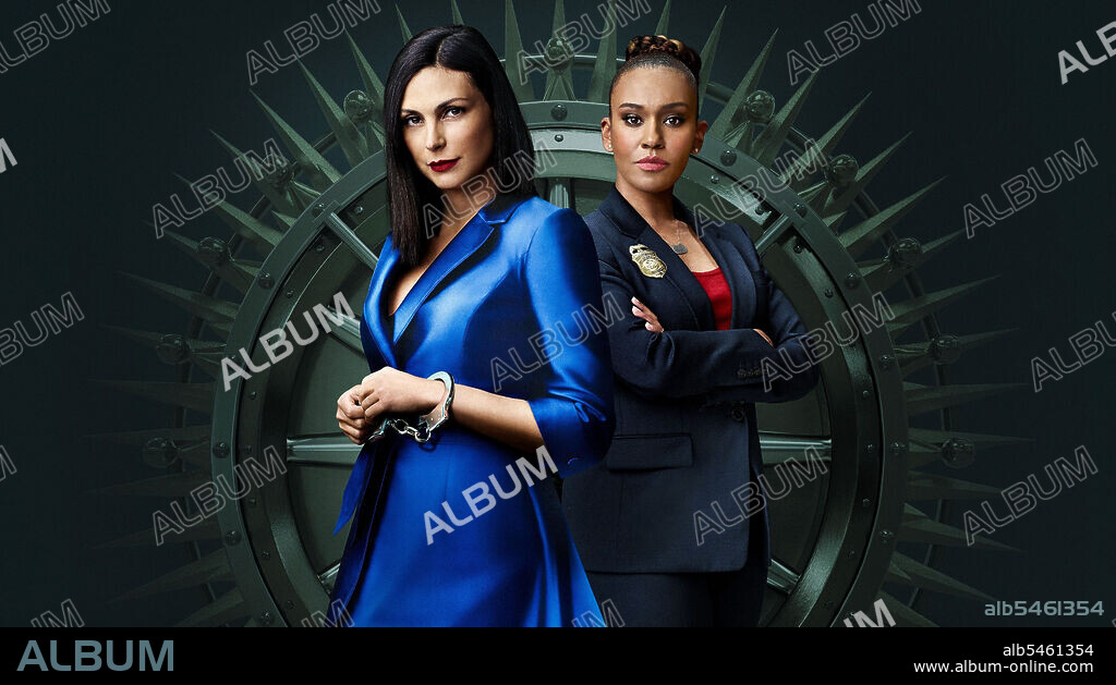 MORENA BACCARIN and RYAN MICHELLE BATHE in THE ENDGAME, 2022, directed by JUSTIN LIN. Copyright Universal Pictures Television.