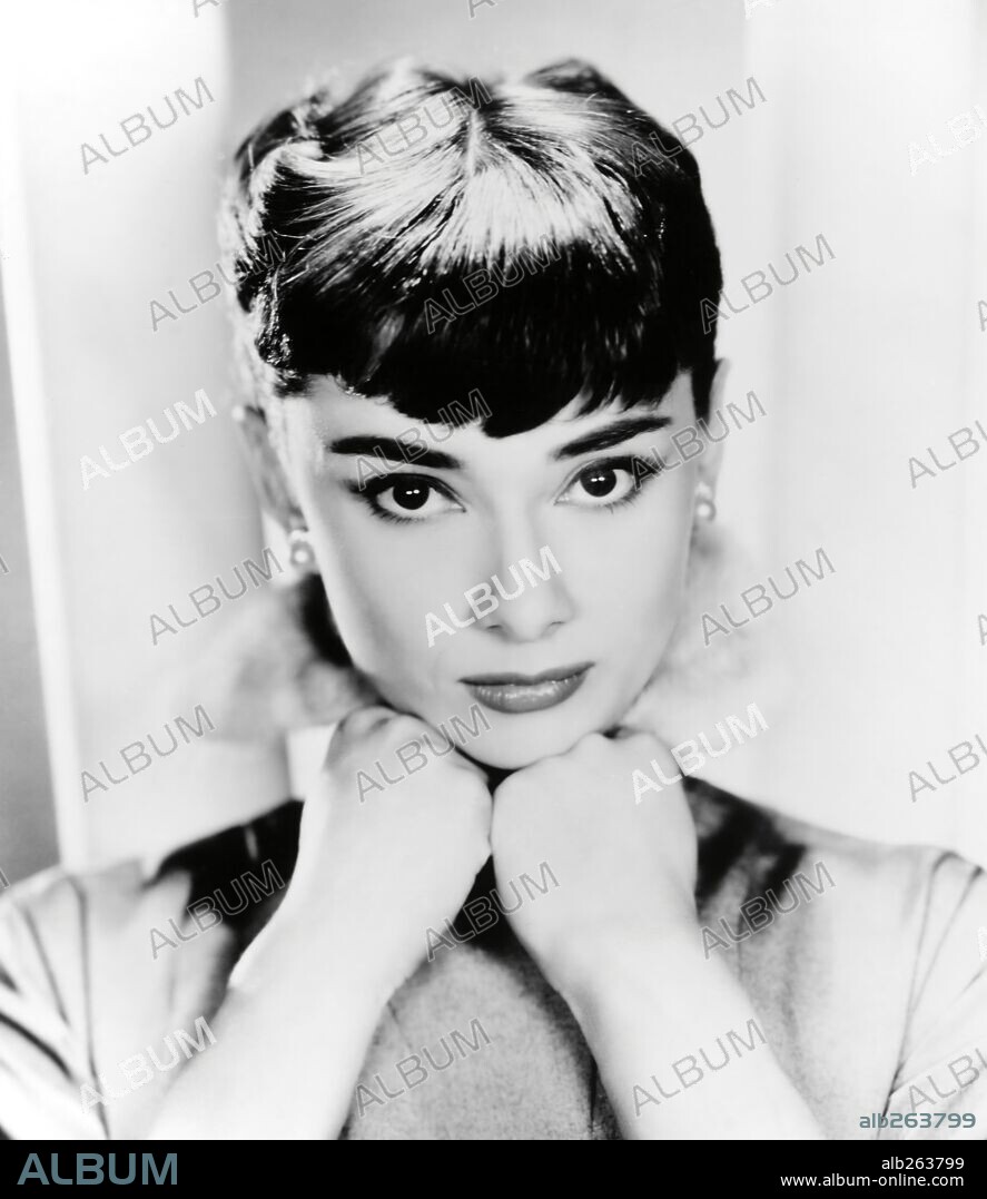 AUDREY HEPBURN.  1953