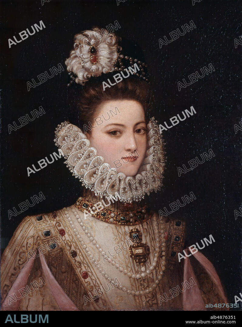 Alonso Sanchez Coello, Portrait of a Lady, n.d., oil on canvas, 26 1/4 in. x 20 1/2 in. (66.68 cm x 52.07 cm).