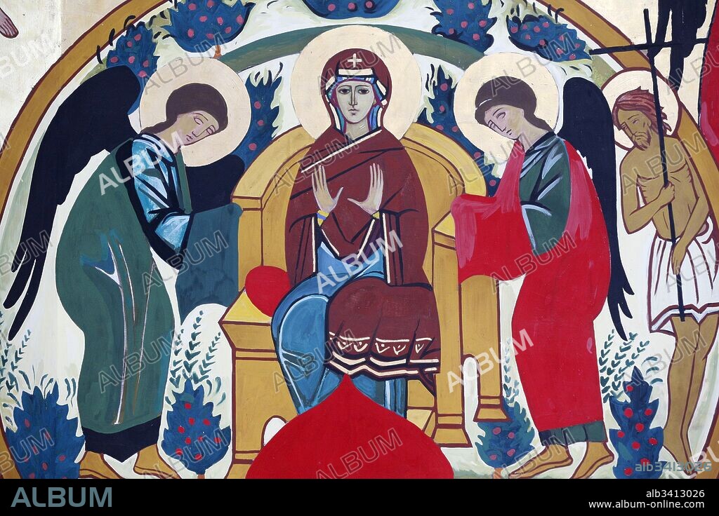 Domus Galilaeae or House of Galilee is run by the Catholic organisation Neocatechumenal Way, The Final Judgement by Kiko Arguello.
