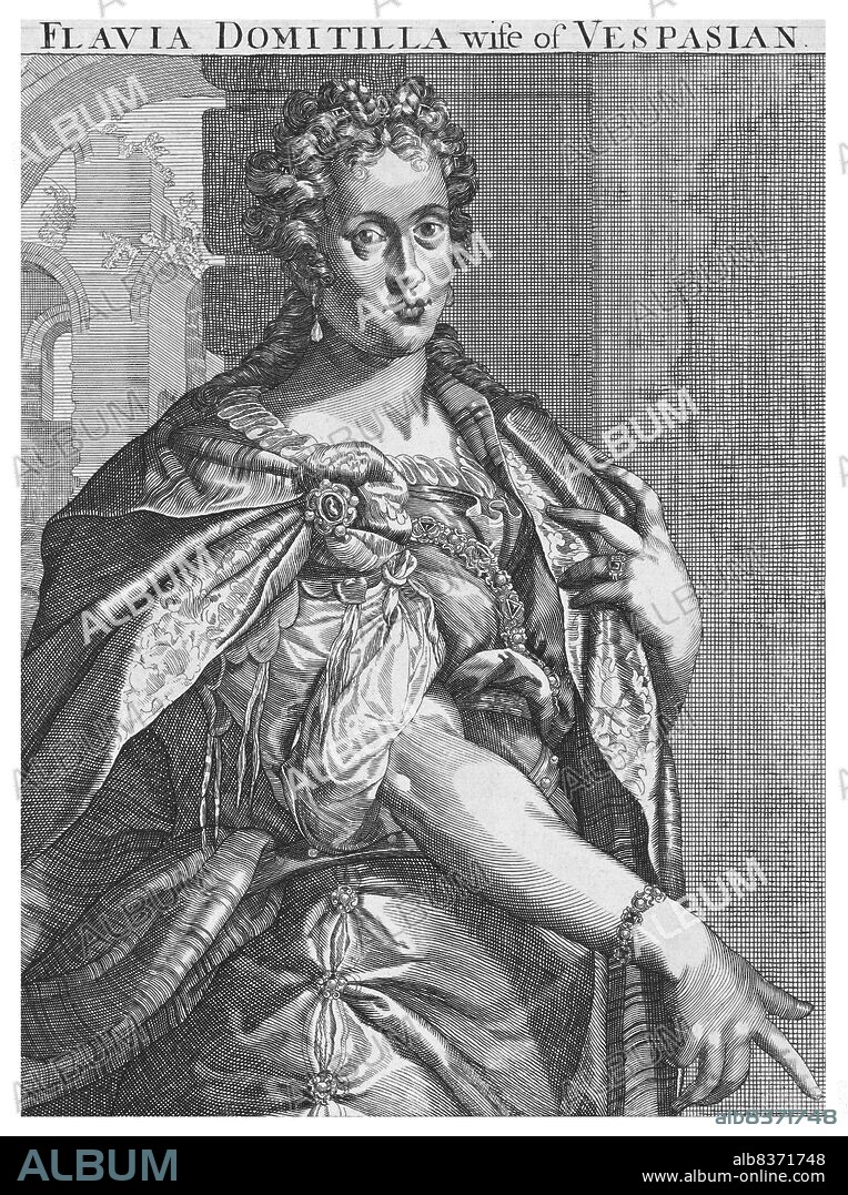 Flavia Domitilla Major (1st century CE), also known as Domitilla the Elder, was the first wife of Vespasian. She was the daughter of Flavius Liberalis, a humble quaestor's clerk, and was a formal mistress to an African knight before her marriage to Vespasian. She married Vespasian some time around 38 CE, and was the mother of future emperors Titus and Domitian, as well as Domitilla the Younger, and grandmother of Saint Flavia Domitilla. She died before Vespasian became emperor, some time around 65 CE.