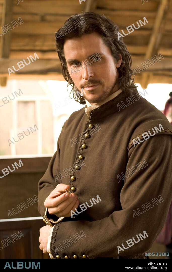 CHRISTIAN BALE en EL NUEVO MUNDO, 2005 (THE NEW WORLD), dirigida por TERRENCE MALICK. Copyright NEW LINE CINEMA / WALLACE, MERIE W.