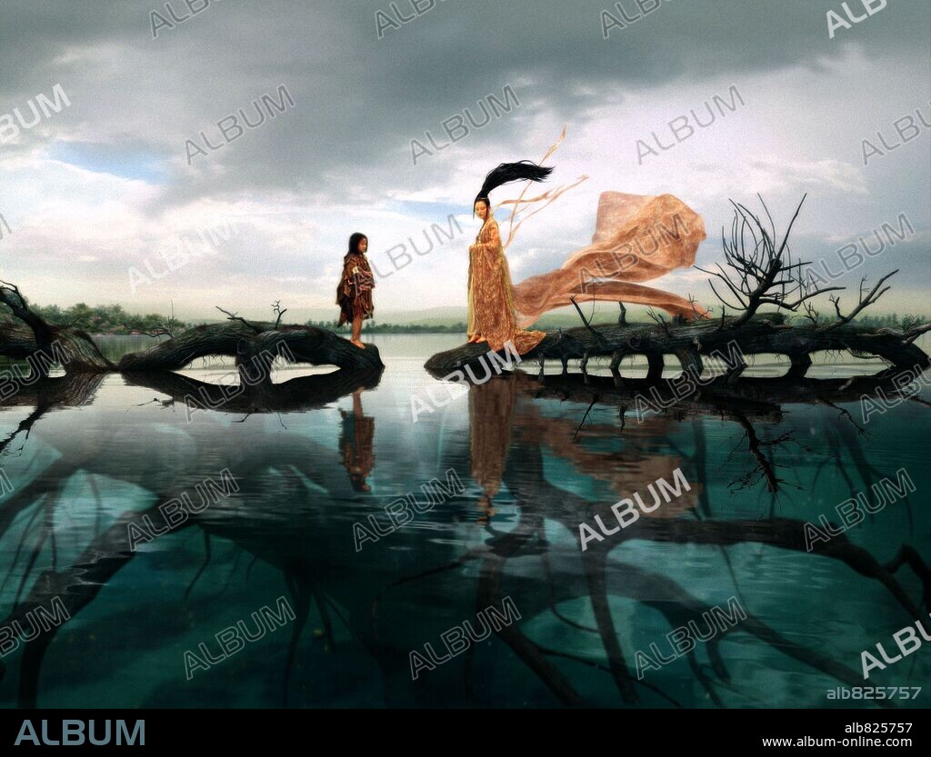 CHEN HONG and GUAN XIAOTONG in THE PROMISE, 2005 (WU JI), directed by CHEN KAIGE. Copyright WARNER INDEPENDENT PICTURES.