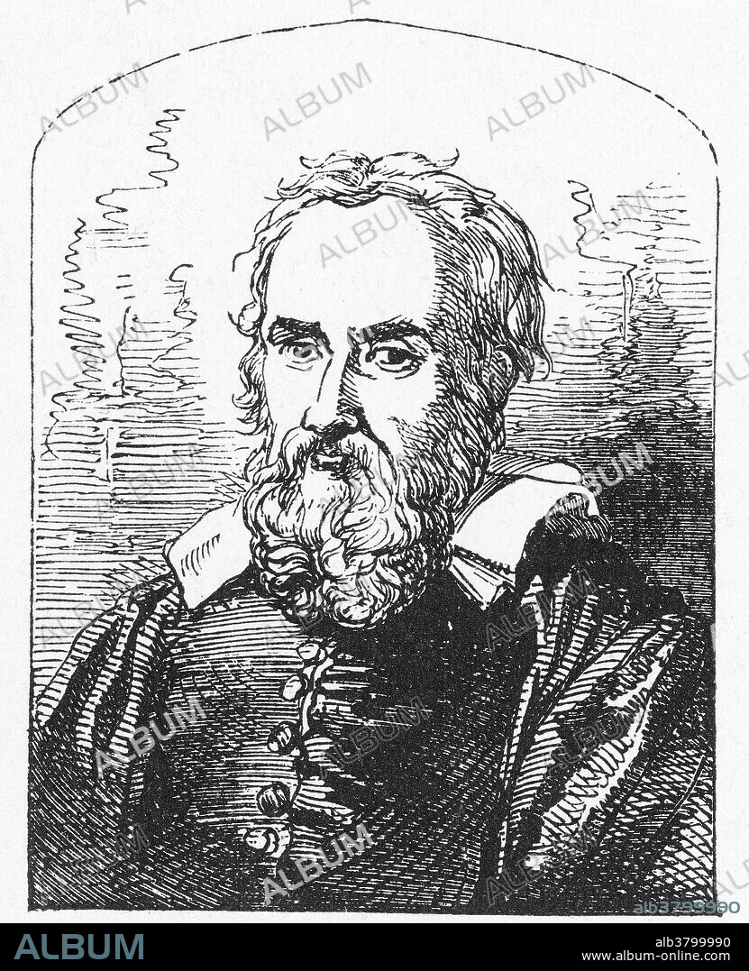 Galileo Galilei (February 15, 1564 - January 8, 1642) was an Italian physicist, mathematician, astronomer, and philosopher who played a major role in the Scientific Revolution. His achievements include improvements to the telescope, important astronomical observations and support for Copernicanism. Galileo has been called the "father of modern observational astronomy", the "father of modern physics", the "father of science", and "the Father of Modern Science". In 1610 he became the first person to use a telescope to make astronomical observations. He discovered the mountains on the Moon, the four largest moons of Jupiter and numerous dim stars. He studied the motion of a pendulum and found that the swings have a constant time period. He studied gravity, showing that heavy and light objects fall at the same rate. He supported the Copernican theory that the Sun was at the center of the solar system rather than the Earth. This belief was judged heretical by the Inquisition in 1633 and he was sentenced to house arrest for the rest of his life. Suffering fever and heart palpitations, he died in 1642, at the age of 77.