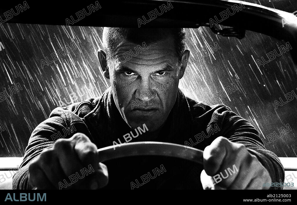 JOSH BROLIN dans SIN CITY: A DAME TO KILL FOR, 2014, réalisé par FRANK MILLER et ROBERT RODRIGUEZ. Copyright MIRAMAX FILMS.