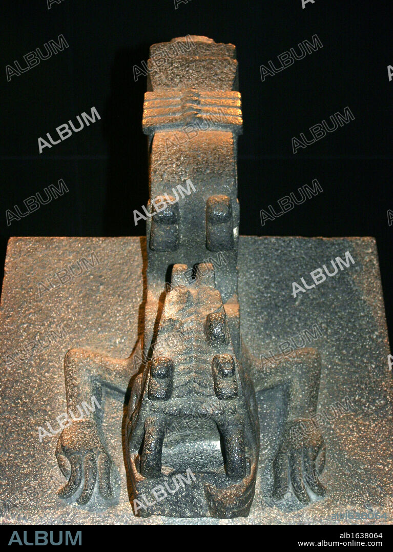 Stone seated figure of Xochipilli, Aztec, AD 1325-1521 From Mexico. Xochipilli was the Aztec god of music and dance. He was also named Macuilxochitl. Pre-Columbian Mesoamerican Religion Mythology Sculpture.