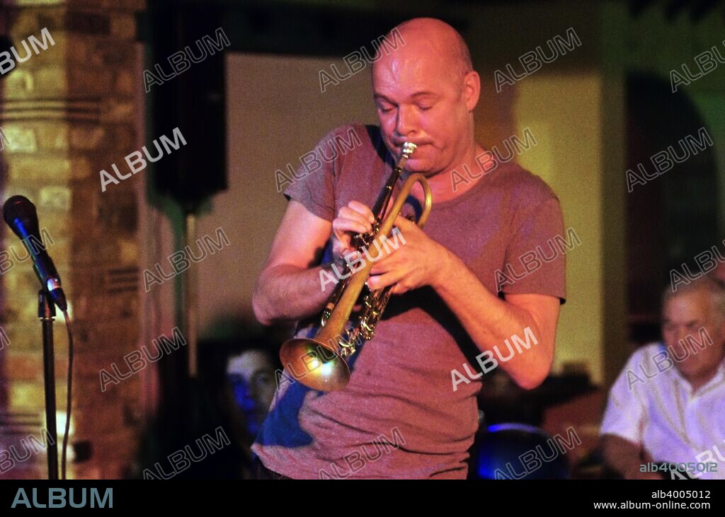 Jazz trumpeter and composer, Damon Brown, The Woodman, Ide Hill, Kent.