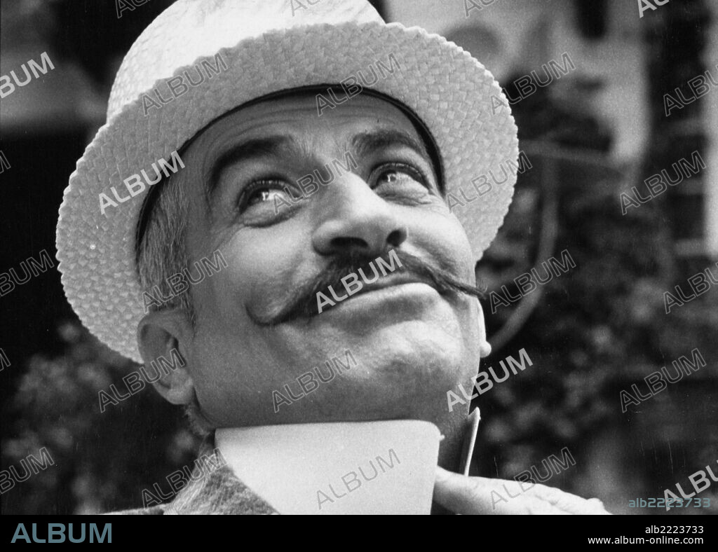 LOUIS DE FUNES dans HIBERNATUS, 1969, réalisé par EDOUARD MOLINARO. Copyright GAUMONT.