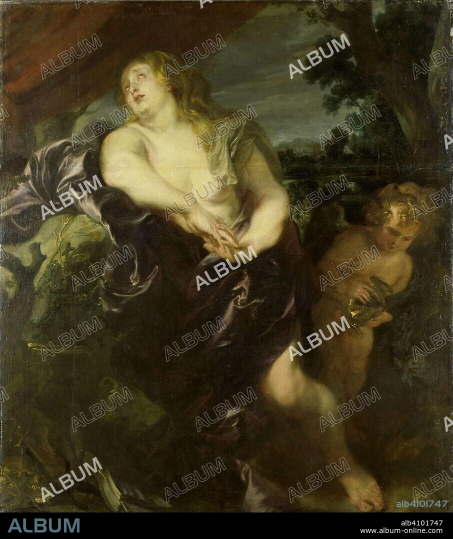 ANTHONY VAN DYCK. The Penitent Mary Magdalene. Dating: 1620 - 1635. Measurements: h 169 cm × w 148.5 cm; d 7.5 cm.
