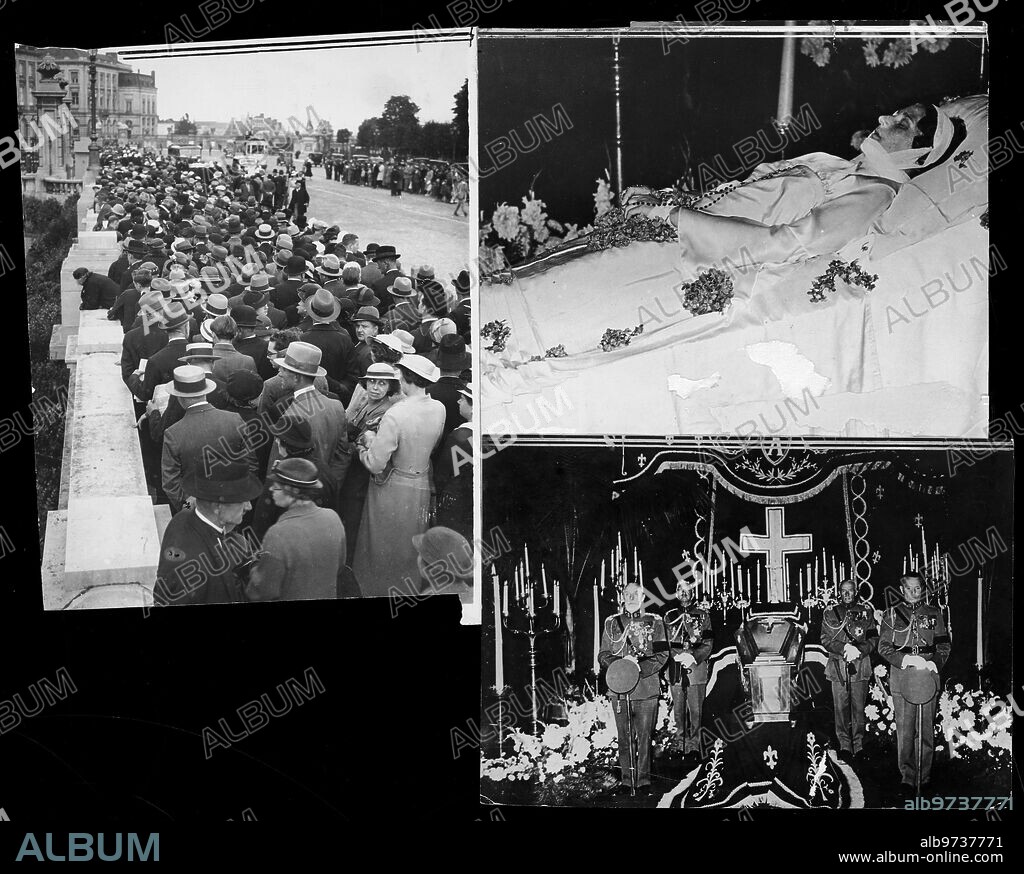 29 agosto 1935. Muerte de la Reina Astrid de Bélgica.