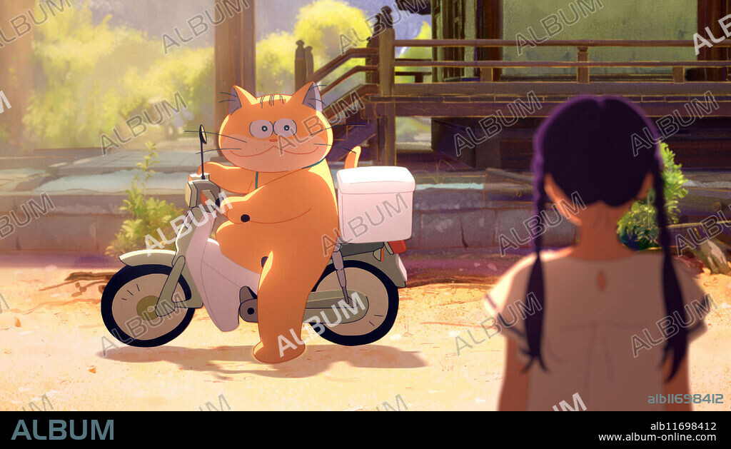 ANZU, GATO FANTASMA, 2024 (BAKENEKO ANZU-CHAN), dirigida por NOBUHIRO YAMASHITA y YOKO KUNO. Copyright Shin-Ei Animation / Miyu.
