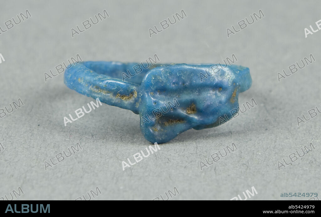 Eye of Horus (Wedjat) Finger Ring, Egypt, New Kingdom, late Dynasty 18 (about 1325 BCE).