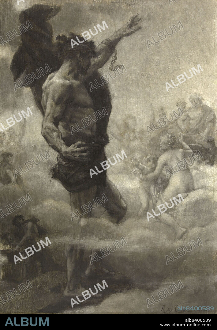 ALEXANDRE CABANEL. Le Titan, 1884.