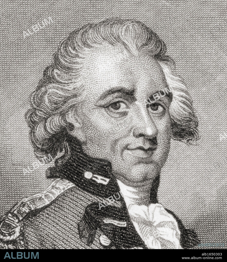 General Sir Henry Clinton, 1730 to 1795. British army officer and politician during the American Revolutionary War.