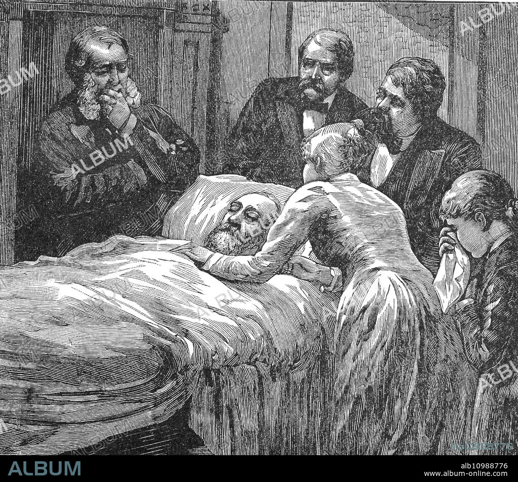 James Abram Garfield (1831-1881) was elected the 20th President of the United States in 1880. He was constantly harassed by people seeking jobs and was shot by one on July 2, 1881. He died on September 19.