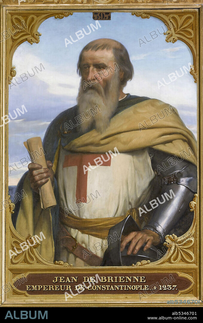 FRANCOIS-EDOUARD PICOT. John of Brienne, King of Jerusalem.