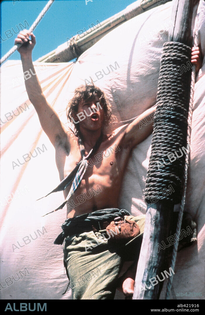CRIS CAMPION en PIRATAS, 1986 (PIRATES), dirigida por ROMAN POLANSKI. Copyright CANNON FILMS.