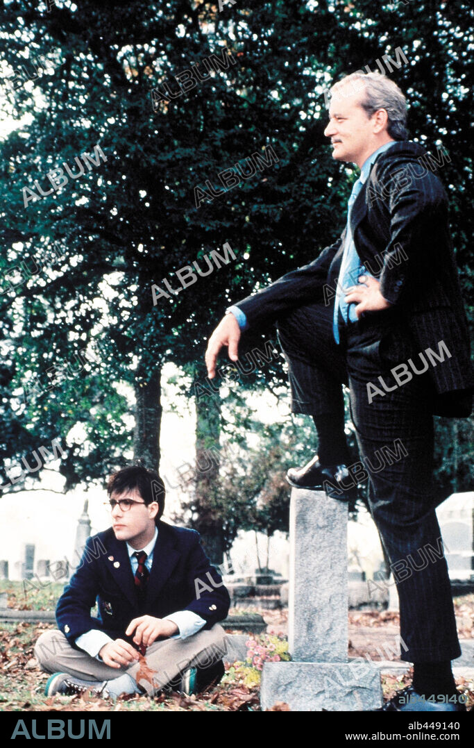 BILL MURRAY y JASON SCHWARTZMAN en ACADEMIA RUSHMORE, 1998 (RUSHMORE), dirigida por WES ANDERSON. Copyright TOUCHSTONE PICTURES / REDIN, VAN.