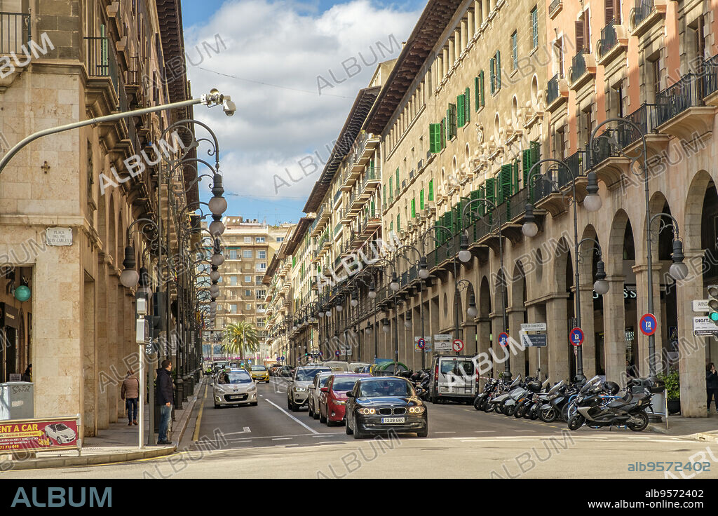 avenida Jaime III, Palma, Mallorca, balearic islands, Spain.