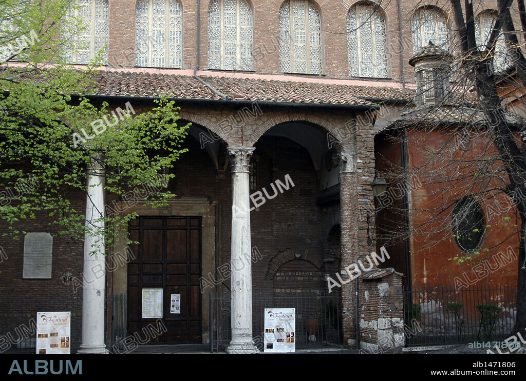 Italy. Rome. Basilica of Saint Sabina. Built by Peter of Illyria. 5th century. Exterior.