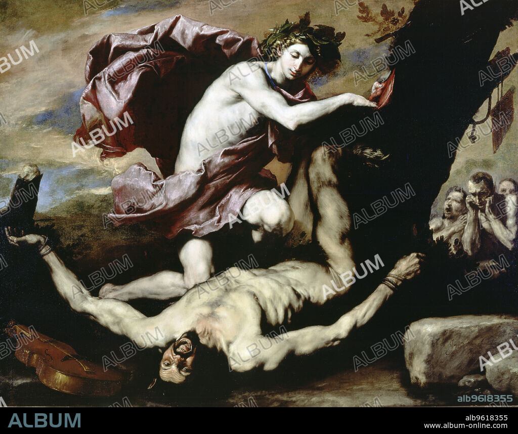 Apollo and Marsyas' by José de Ribera.