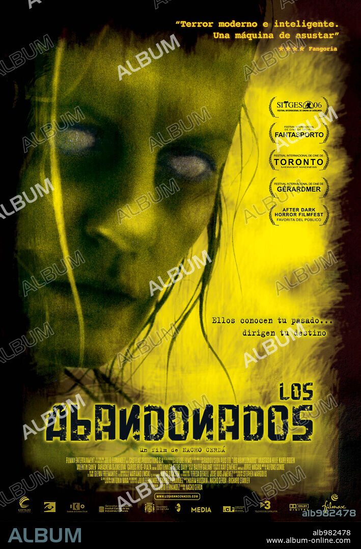 Poster de LOS ABANDONADOS, 2006 (THE ABANDONED), dirigida por NACHO CERDA. Copyright CASTELAO PRODUCCIONES, S.A./FILMAX.