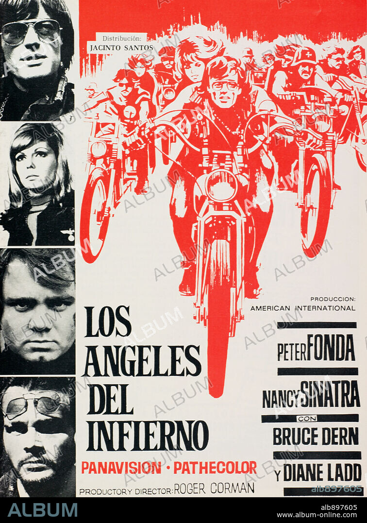 Poster of THE WILD ANGELS, 1966, directed by ROGER CORMAN. Copyright A.I.P.