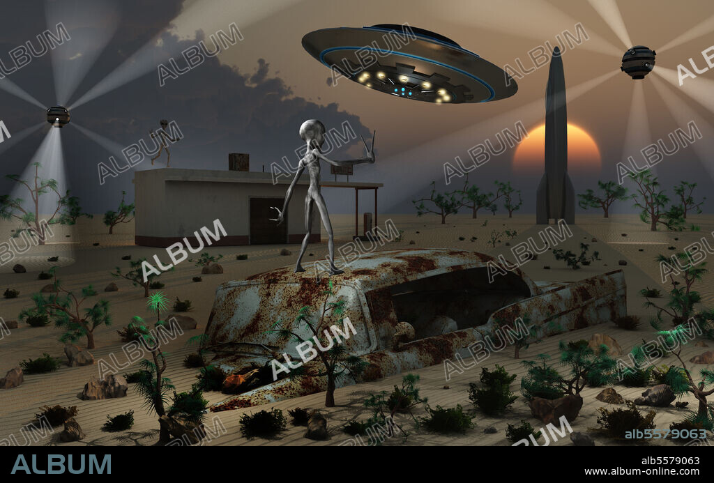 It's been said that Sci-Fi films and other forms of entertainment that deal with aliens are actually ways in which the governments are preparing mankind for contact with aliens, good or bad. The 1950's saw a lot of interest in this subject matter, not long after the Roswell incident.