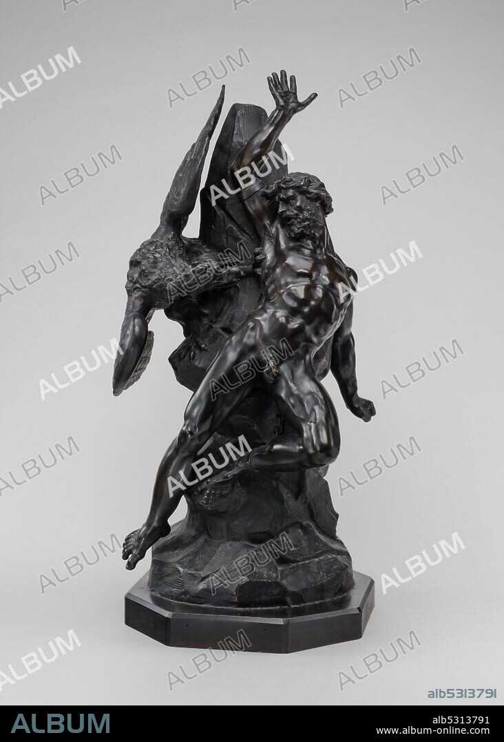 ALEXANDRE CHARLES RENAUD. Prometheus Attacked by the Eagle, late 18th-early 19th century.