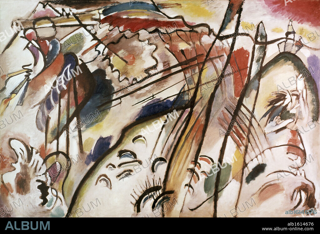 WASSILY KANDINSKY. Improvisation number 28 by Vasily Kandinsky, 1866-1944, UK, London, Sotheby's.