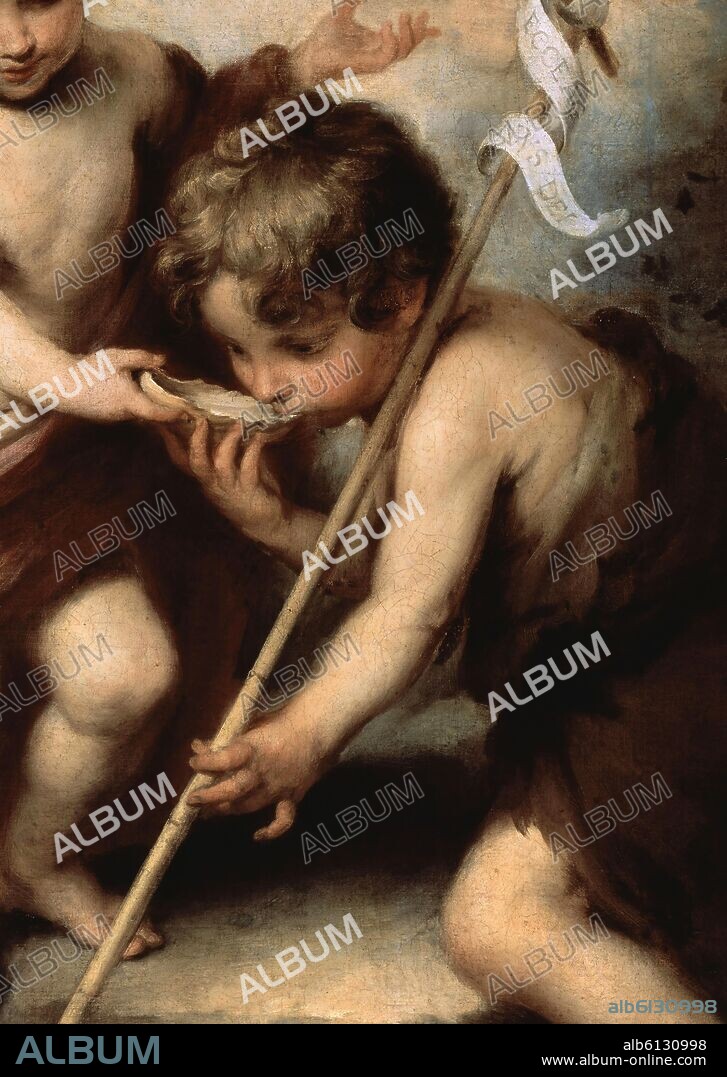 BARTOLOMÉ ESTEBAN MURILLO. DETALLE - LOS NINOS DE LA CONCHA - 1670 - O/L - 104x124 - NP 964 - BARROCO ESPAÑOL - CONJUNTO Nº 733.