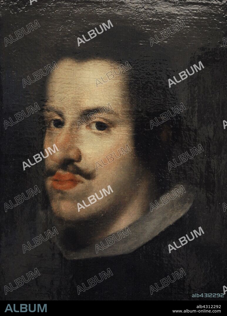 Felipe IV (1605-1665). Rey de España (1621-1665). Retrato por el Círculo de Diego Rodríguez de Silva y Velázquez (1599-1660), hacia 1630-1635. Museo de Historia. Madrid. España.