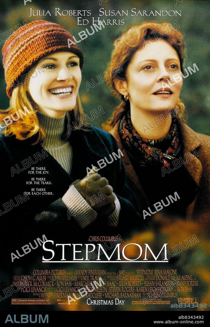 JULIA ROBERTS y SUSAN SARANDON en QUÉDATE A MI LADO, 1998 (STEPMOM), dirigida por CHRIS COLUMBUS. Copyright COLUMBIA TRISTAR.