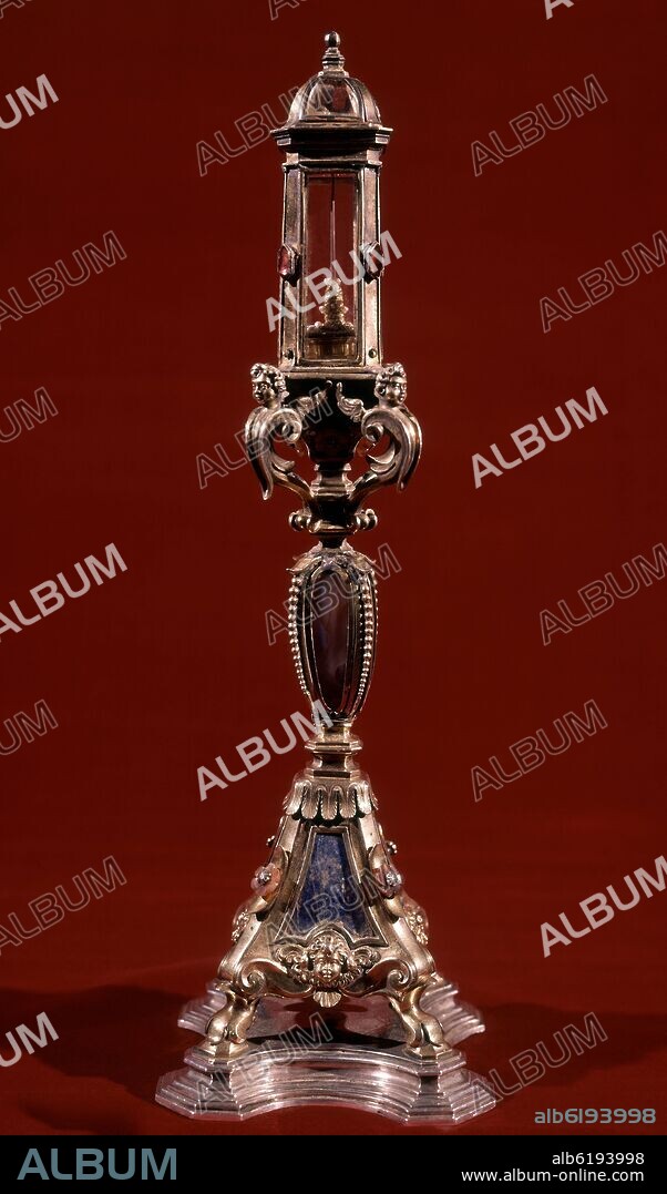 RELICARIO CON LA ESPINA DE LA CORONA DE CRISTO.