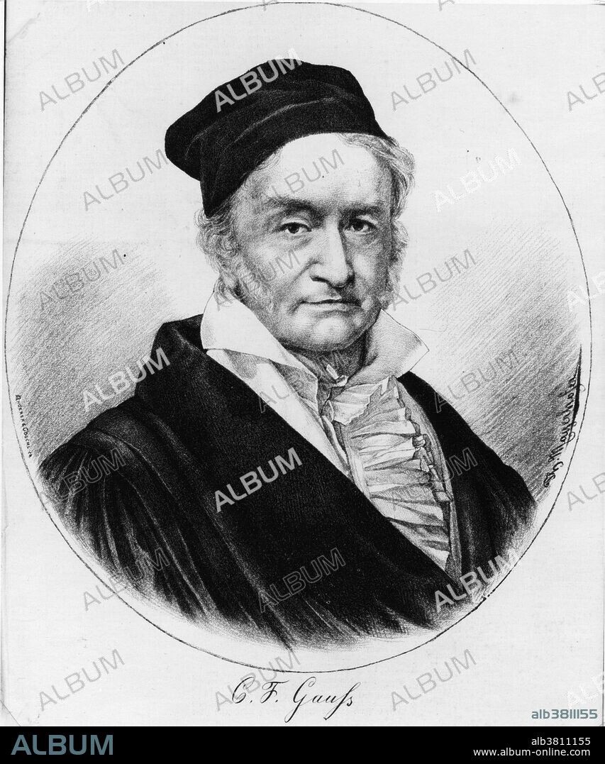 Johann Carl Friedrich Gauss (April 30, 1777 - February 23, 1855) was a German mathematician who contributed significantly to many fields, including number theory, algebra, statistics, analysis, differential geometry, geodesy, geophysics, mechanics, electrostatics, astronomy, matrix theory, and optics. Sometimes referred to as the Princeps mathematicorum and "greatest mathematician since antiquity", Gauss had an exceptional influence in many fields of mathematics and science and is ranked as one of history's most influential mathematicians. He was an ardent perfectionist and a hard worker. He was never a prolific writer, refusing to publish work which he did not consider complete and above criticism. When he died, in 1855 at the age of 77, his brain was preserved and was studied by Rudolf Wagner who found its mass to be 1,492 grams (slightly above average). Highly developed convolutions were also found, which in the early 20th century was suggested as the explanation of his genius.