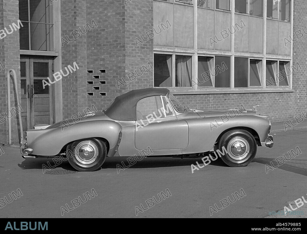 1955 Daimler Conquest Roadster by Hooper used in Norman Wisdom film "Up in the World".