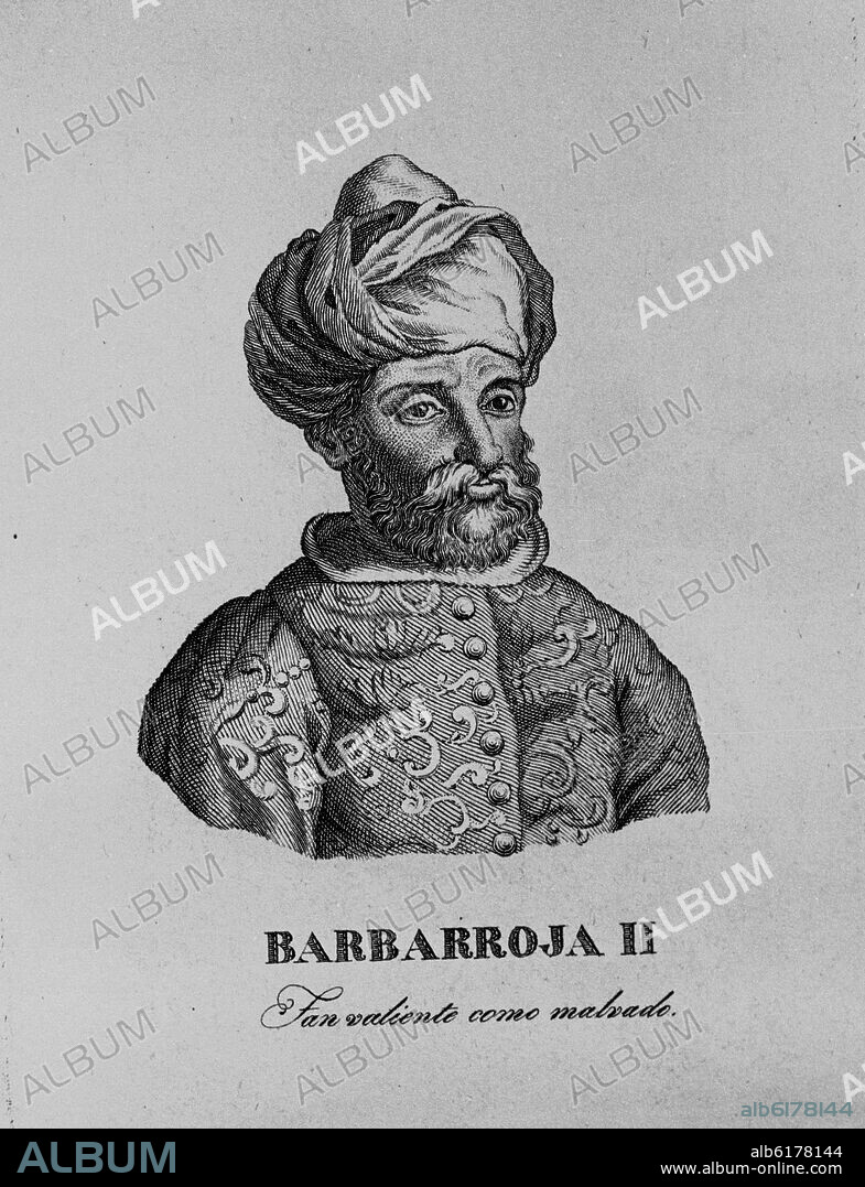 RETRATO DEL PIRATA BARBARROJA II.