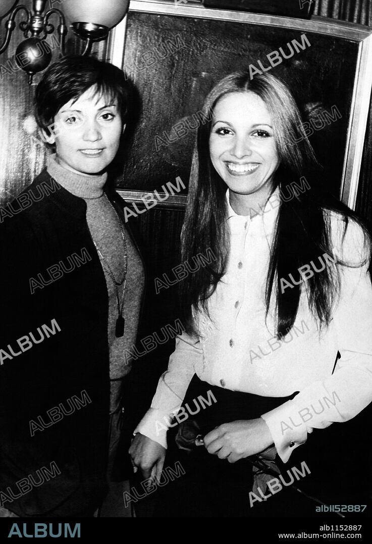 ANA BELEN and PILAR MIRO in THE REQUEST, 1976 (LA PETICION), directed by PILAR MIRO. Copyright CIPI.