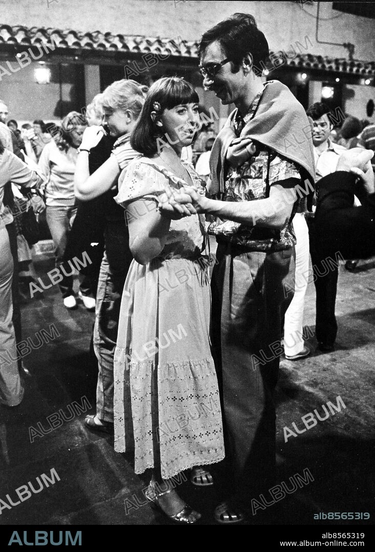 ARKIV 80-02-07. Lasse Åberg och Lottie Ejebrant i "Sällskapsresan ". Foto: Olle Wester code 44. COPYRIGHT PRESSENS BILD.