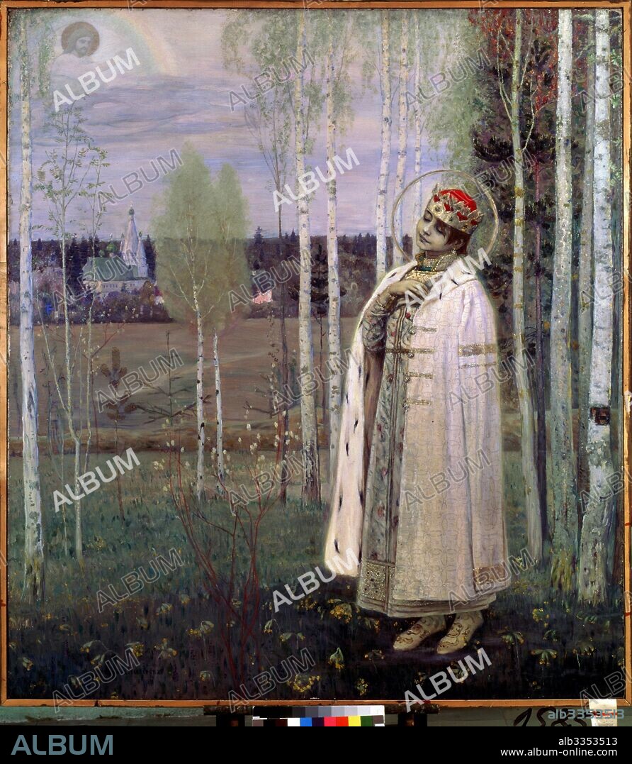 MIKHAIL VASILYEVICH NESTEROV. Saint Tsarevich Demetrius.