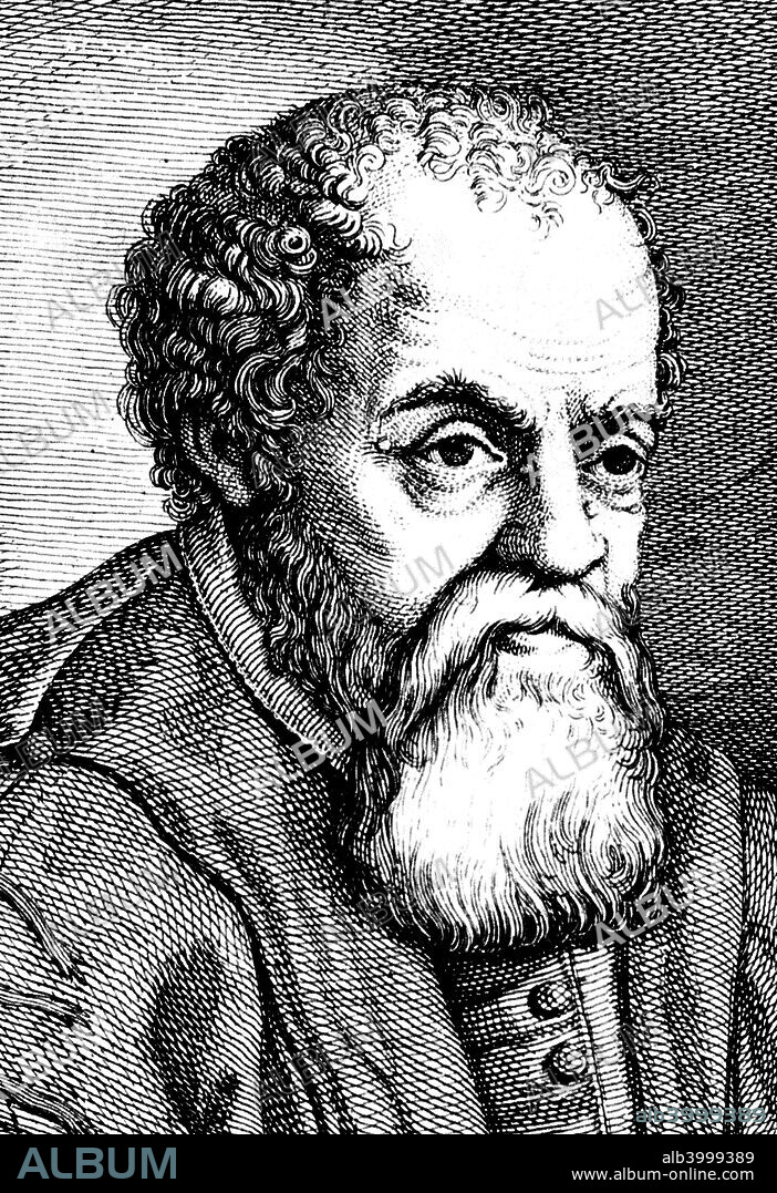 Ulysses Aldrovandi, 16th century Italian naturalist, [18th century]. Aldrovandi  (1522-1605) published illustrated books on fishes, birds and insects.