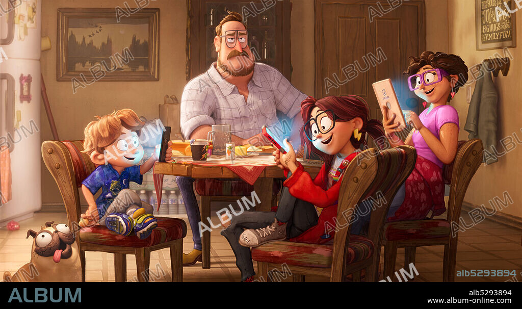 CONNECTED - FAMILIE VERBINDET, 2021 (THE MITCHELLS VS. THE MACHINES), unter der Regie von JEFF ROWE und MICHAEL RIANDA. Copyright COLUMBIA PICTURES/SONY PICTURES ANIMATION.