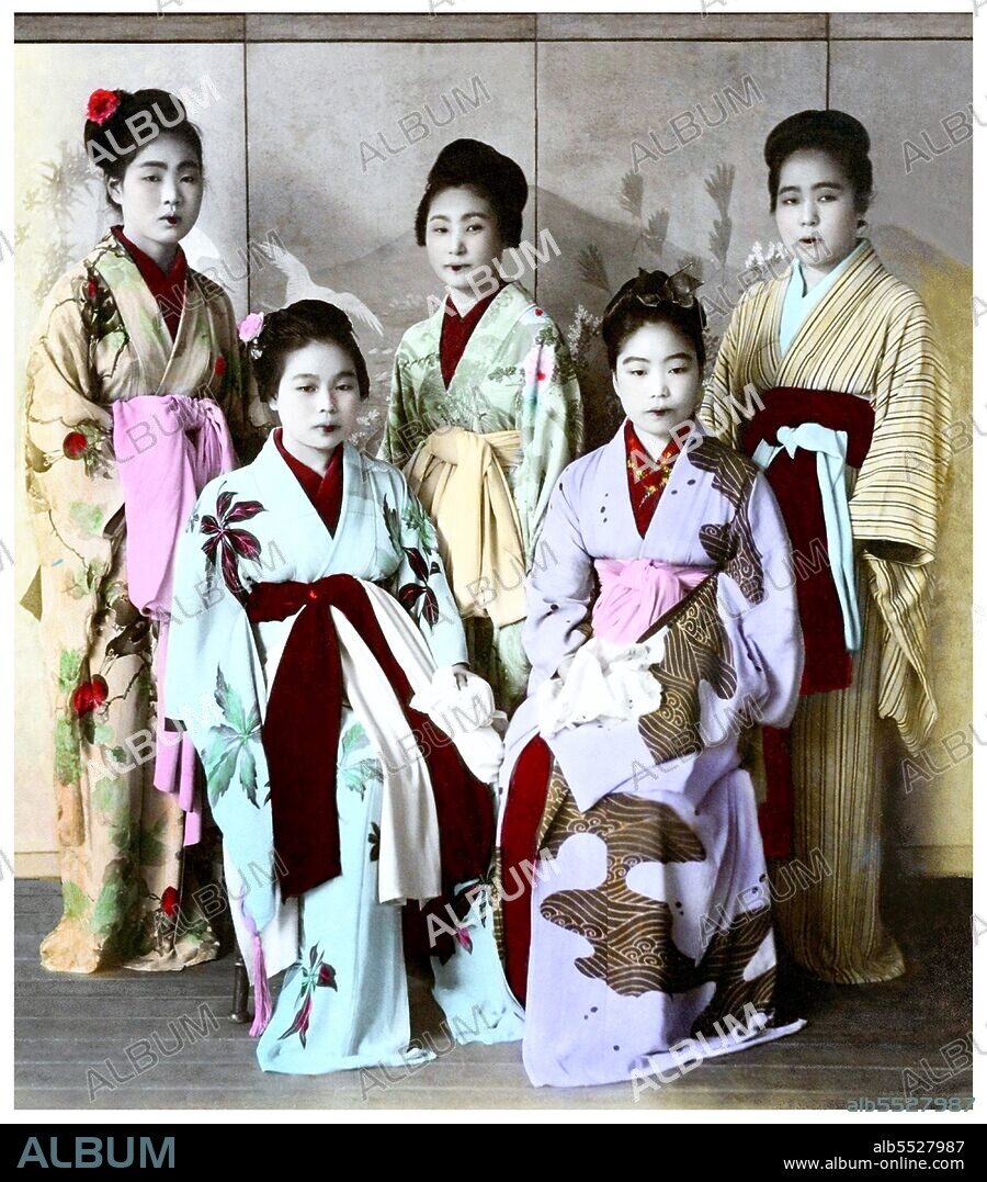 Prostitution in Japan has existed throughout the country's history. The opening of Japan and the subsequent flood of Western influences into Japan brought about a series of changes in the Meiji period. Japanese novelists started to draw attention to the confinement and squalid existence of the lower-class prostitutes in the red-light districts. 'Shashin Mitate Cho' (essentially, prostitute menus or catalogues) were introduced soon after photography became popular in the late 19th century, at least in more upmarket brothels, as analternative to the 'caged prostitute' displays of lower class brothels where women were displayed for the consideration of customers.